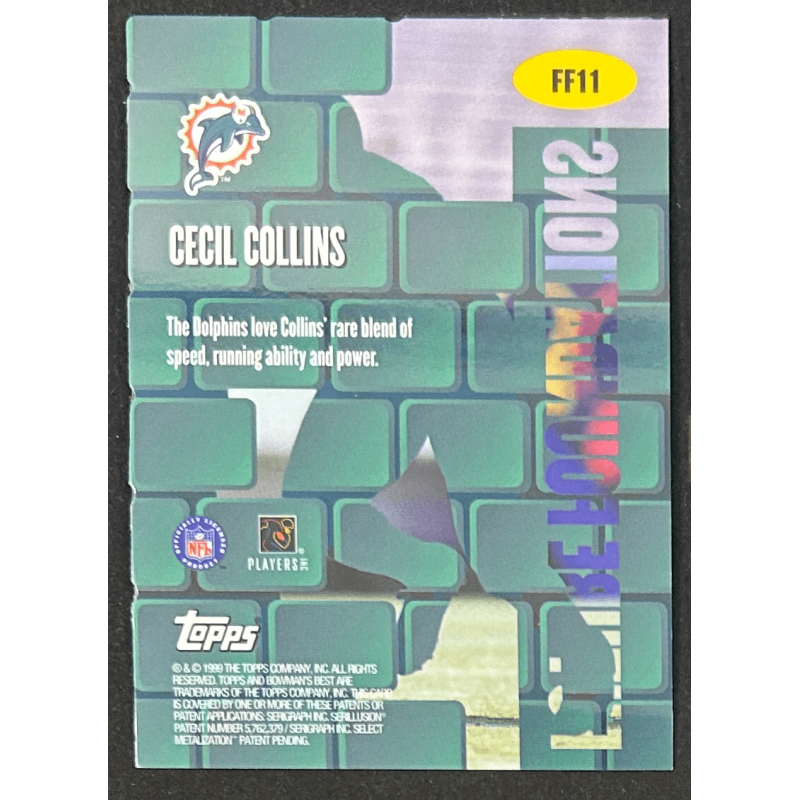 Cecil Collins 1999 Bowman best future foundations