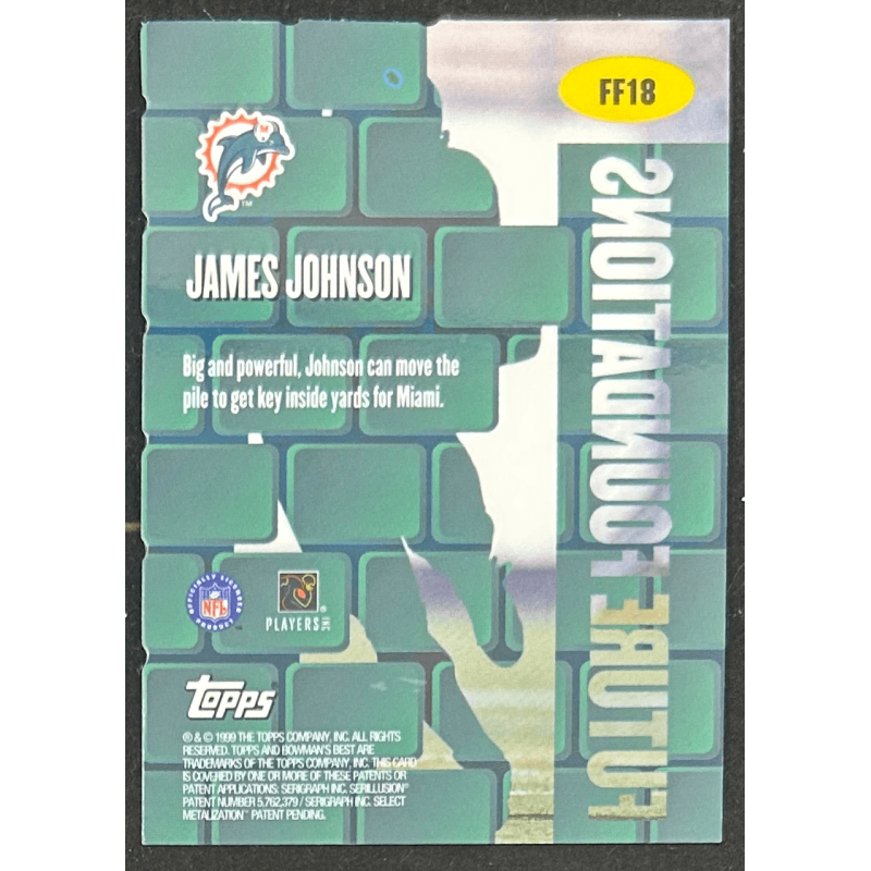 James Johnson 1999 Bowman best future foundations