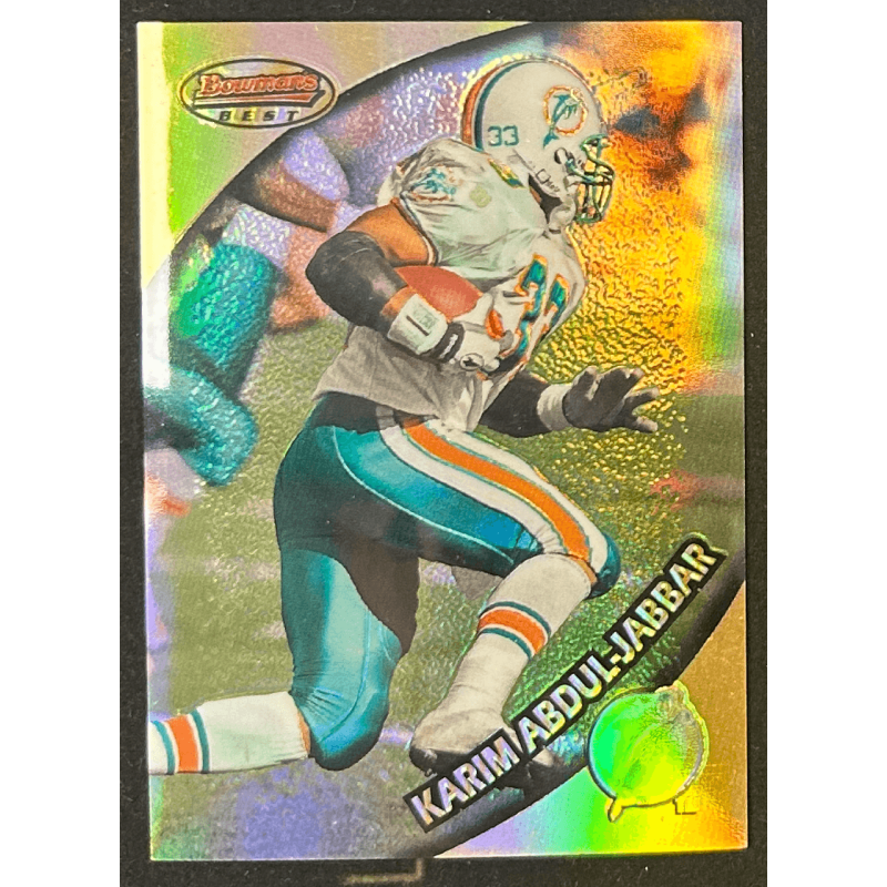 Karim Abdul-jabbar 1997 bowman best refractor