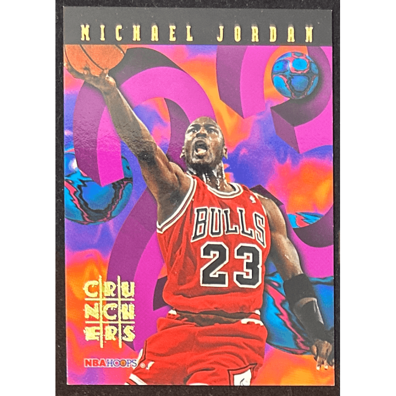 Michael Jordan 1995-96 Hoops Number Crunchers