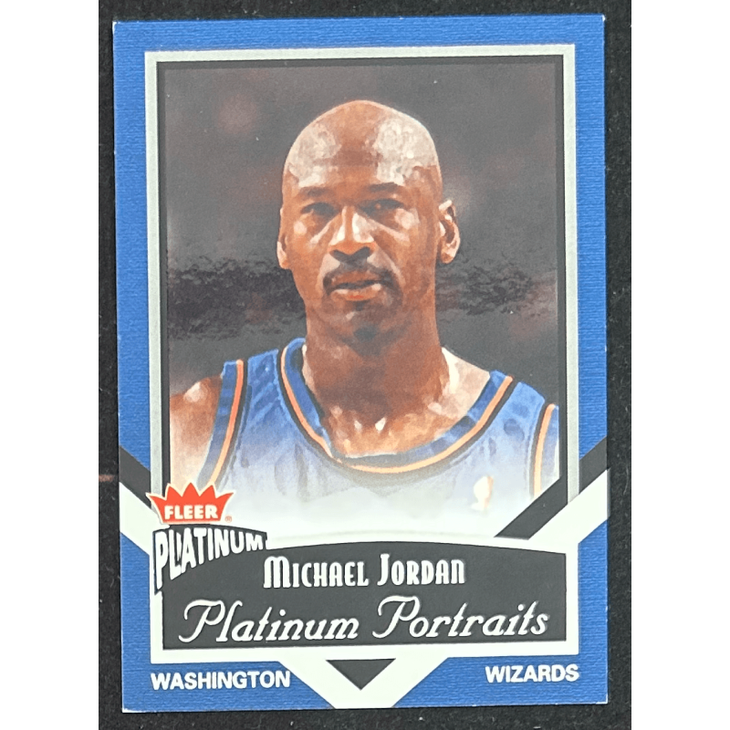 Michael Jordan 2002-03 Fleer Platinum Portraits 15PP