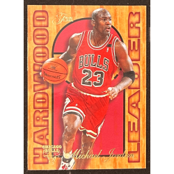 Michael Jordan 1995-96 Fleer Flair Hardwood Leaders