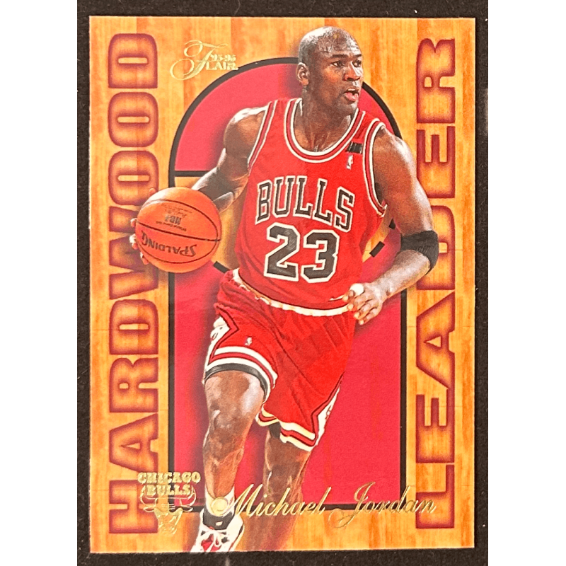Michael Jordan 1995-96 Fleer Flair Hardwood Leaders
