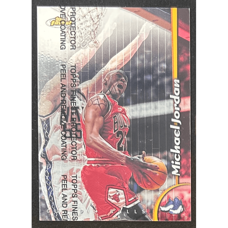 Michael Jordan 1998-99 Topps finest 81