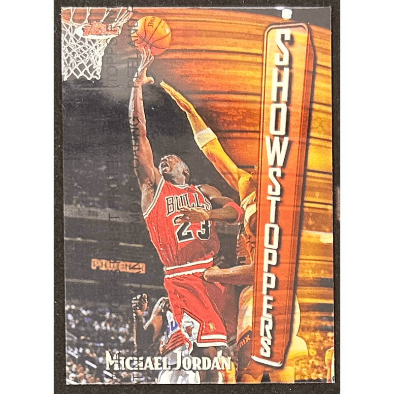 Michael Jordan 1997-98 Topps Finest Showstoppers