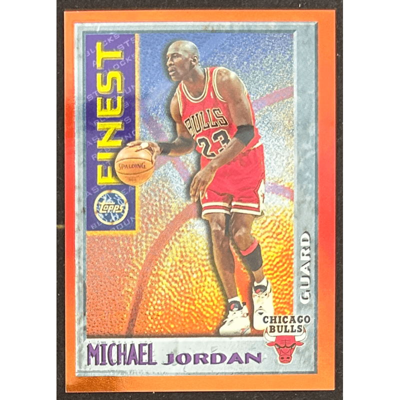 Michael Jordan 1995-96 Topps Finest Mystery M1