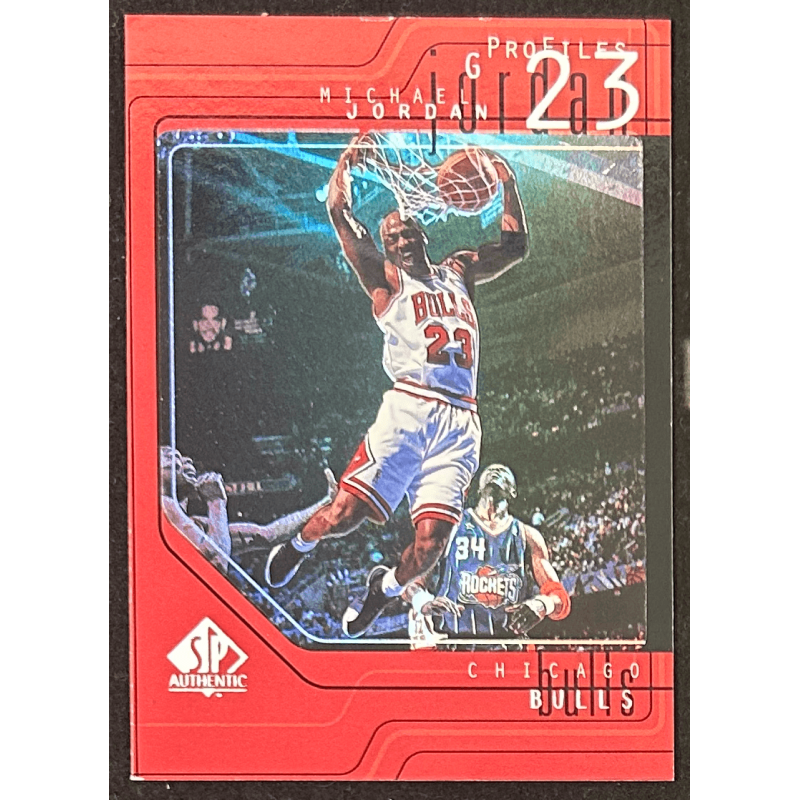 Michael Jordan 1997-98 SP Authentic Profiles