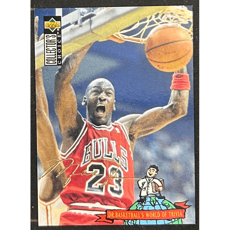 Michael Jordan 1994-95 Collector's Choice International French Gold Signatures