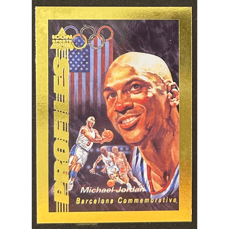 Michael Jordan 1992 Icon Sports Profiles Barcelona commemorative