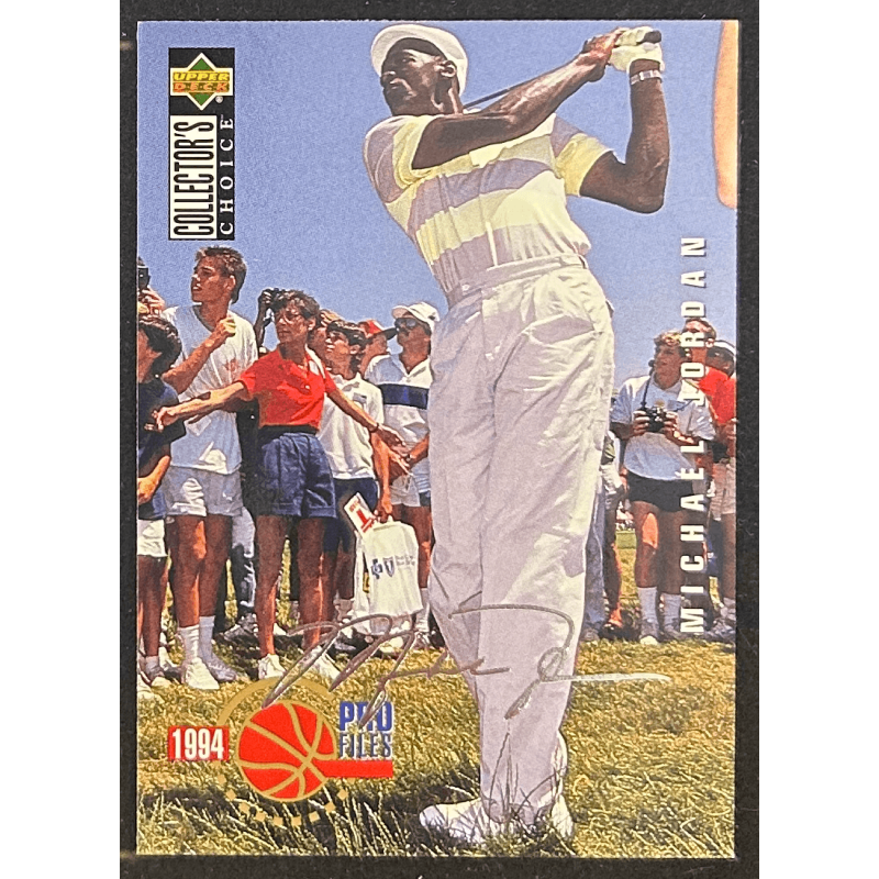 Michael Jordan 1994-95 Collector's Choice Silver Signature 204