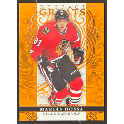 Marian Hossa 2026-27 Upper deck artifacts greats orange 128/149