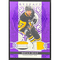 Bryan Rust 2026-27 Upper deck artifacts dual patchs purple 20/25