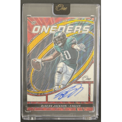 Desean Jackson 2023 Panini One football oneders prizm autograph 13/15