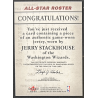 Stackhouse / Michael Jordan/ Carter 2002-03 Fleer Box Score All-Stars Roster Game-Used
