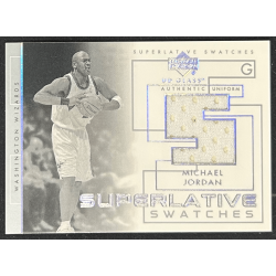 Michael Jordan 2003-04 UD Glass Superlative Swatches SSMJ