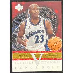 Michael Jordan 2001-02 Upper Deck Honor Roll Fab Five All-Stars