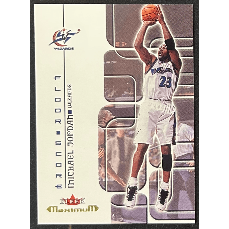 Michael Jordan 2001-02 Fleer Maximum Floor Score 12