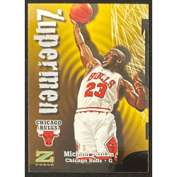 Michael Jordan 1997-98 Skybox Z-Force zupermen