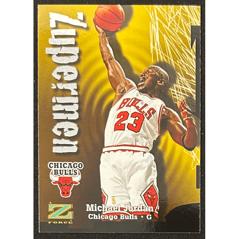 Michael Jordan 1997-98 Skybox Z-Force zupermen