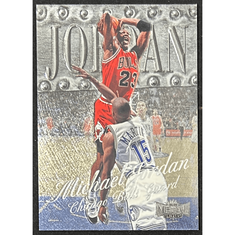 Michael Jordan 1998-99 Metal Universe 1
