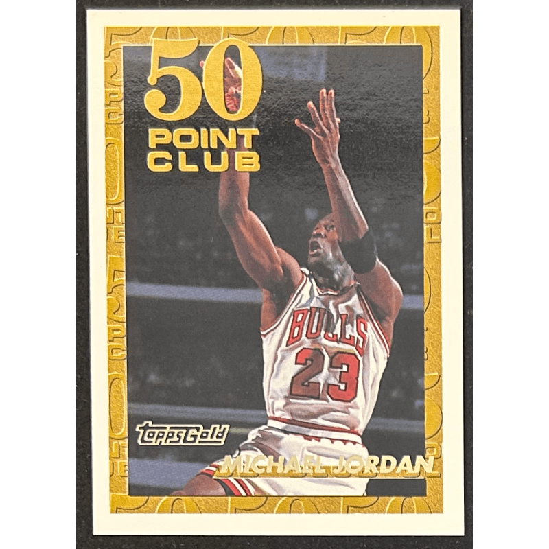 Michael Jordan 1993-94 Topps Gold 50 points