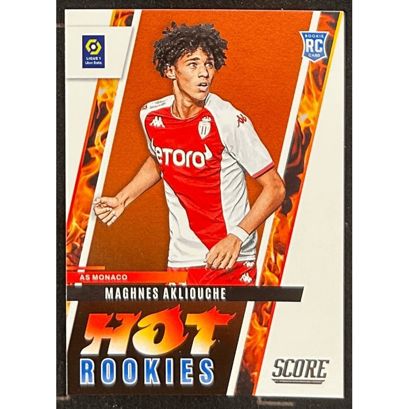 Maghnes Akliouche 2022-23 panini score hot rookies