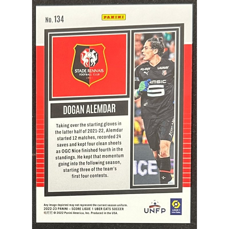 Dogan Alemdar 2022-23 panini score ray wave rookie 14/25