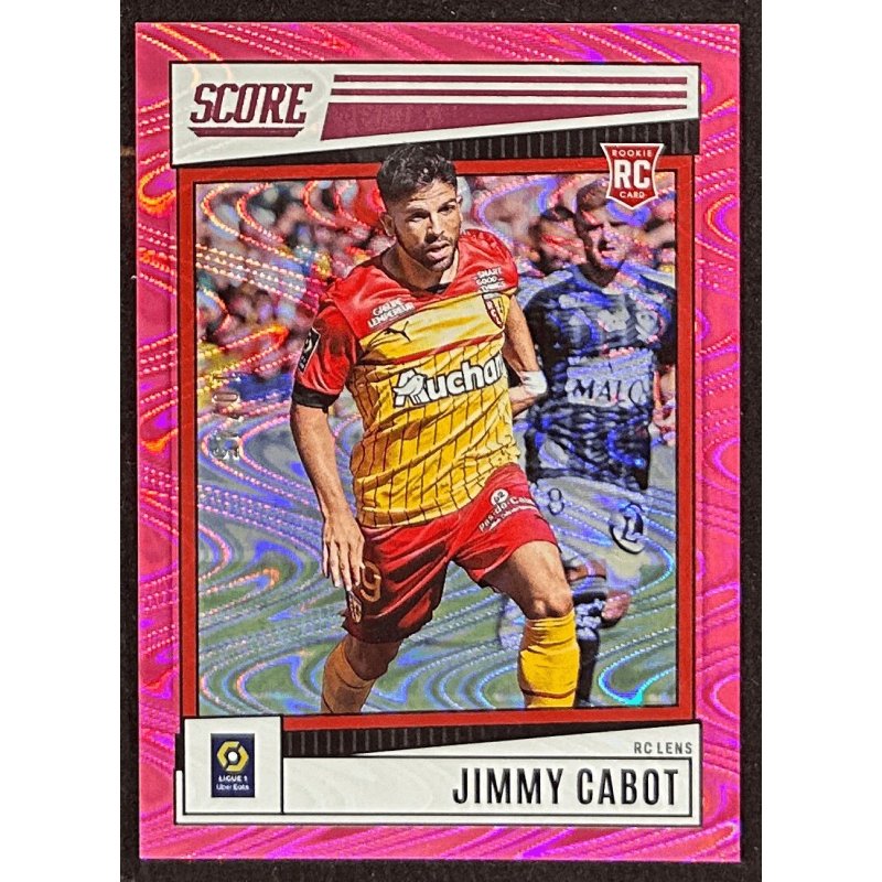 Jimmy Cabot 2022-23 panini score pink swirl rookie 10/45