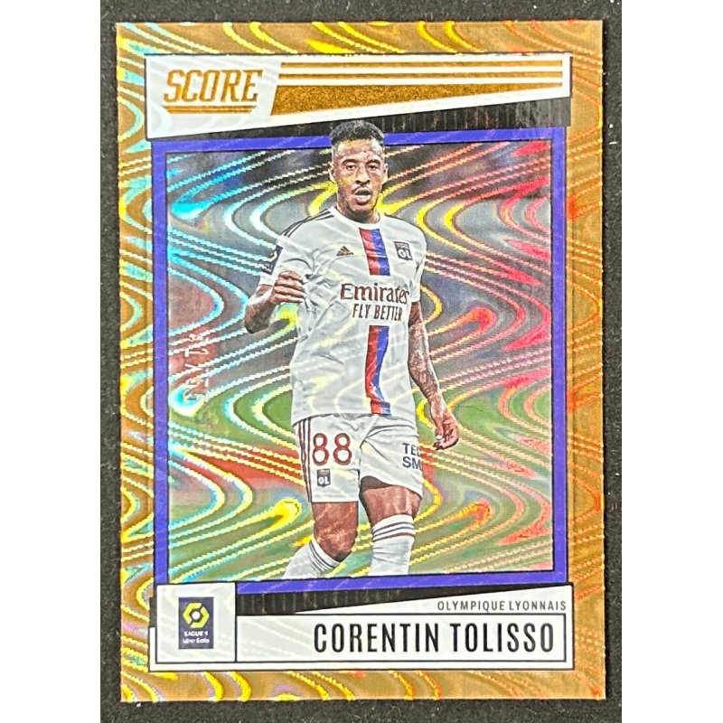 Corentin Tolisso 2022-23 panini score bronze swirl 41/55