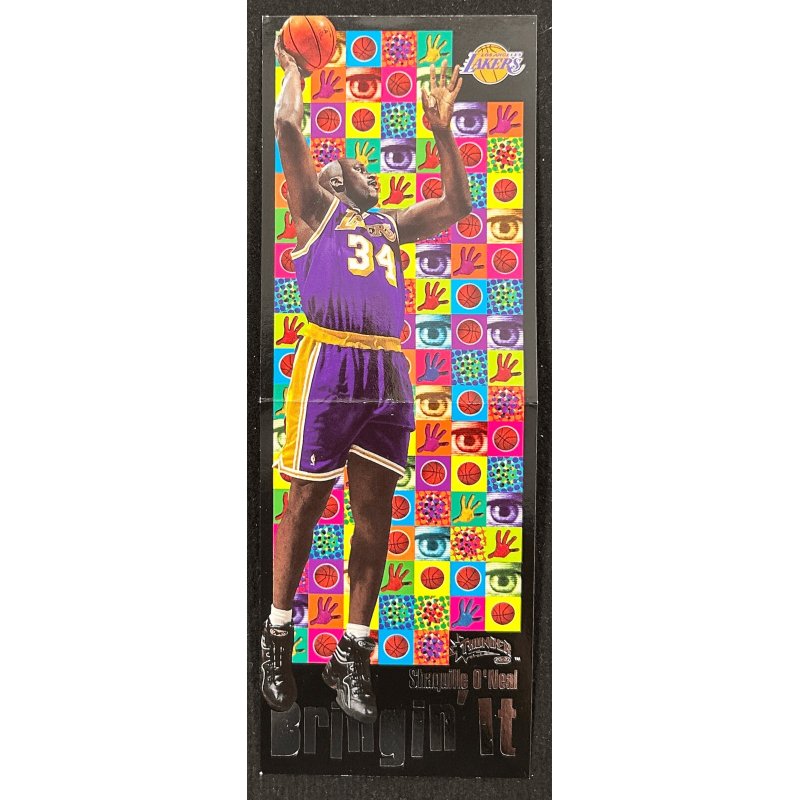 Shaquille O'Neal 1998-99 SkyBox Thunder Bringin' It 6