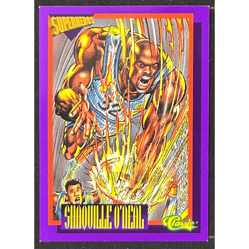 Shaquille O'Neal 1993 Classic Superheroes SS1