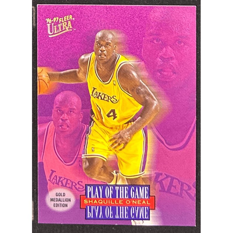 Shaquille O'Neal 1996-97 Fleer Ultra Gold Medallion edition G296