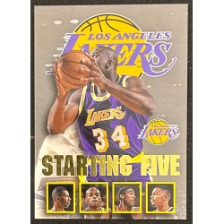 lakers 1996-97 Hoops Starting Five 13