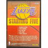 lakers 1996-97 Hoops Starting Five 13