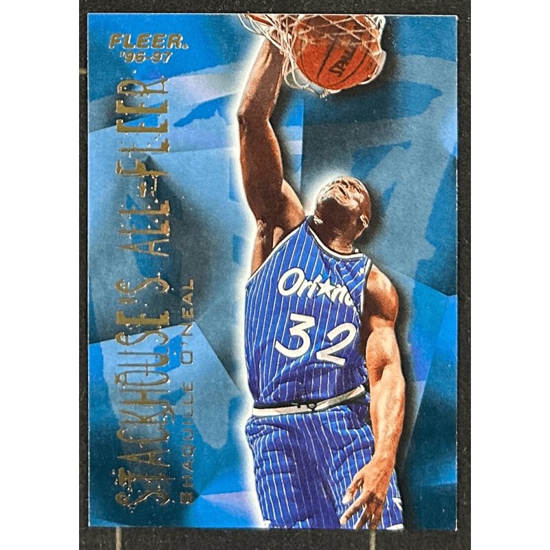 Shaquille O'Neal 1996-97 Fleer Stackhouse's All-Fleer 9