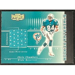 Chris Chambers 2002 playoff preferred jersey 131/600