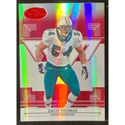 Zach Thomas 2006 Donruss Playoff red 074/100