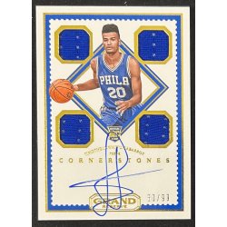 Timothe Luwawu-Cabarrot 2016-17 Grand Reserve rookie jersey auto 60/99