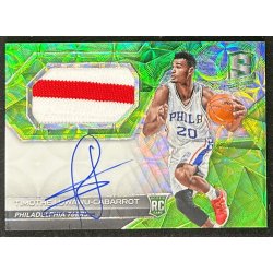 Timothe Luwawu-Cabarrot 2016-17 Spectra Neon Green rookie patch auto 4/25
