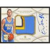 Evan Fournier 2012-13 Immaculate Collection Jumbo Patch Autograph 26/75