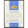 Evan Fournier 2012-13 Immaculate Collection Jumbo Patch Autograph 26/75
