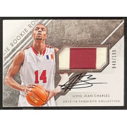 Livio Jean-Charles 2013-14 Exquisite Collection patch auto 40/199