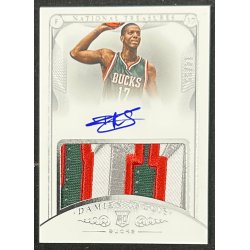 Damien Inglis 2014-15 Panini National Treasures rookie patch auto 66/99