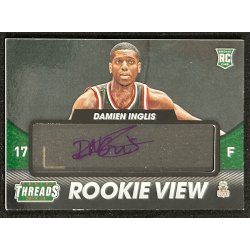 Damien Inglis 2014-15 Panini Threads Rookie View Autograph
