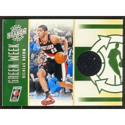 Nicolas Batum 2010-11 Panini Season Update Green Week Jersey 554/799