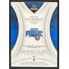 Evan Fournier 2015-16 Immaculate Collection autograph 18/99