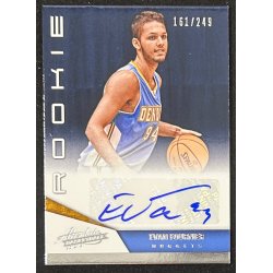 Evan Fournier 2012-13 Absolute rookie autograph 161/249