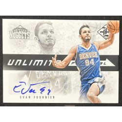 Evan Fournier 2012-13 Limited Unlimited Potential Signatures 12/199