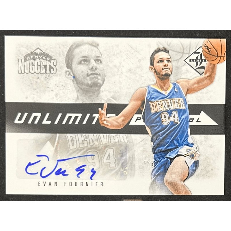 Evan Fournier 2012-13 Limited Unlimited Potential Signatures 12/199