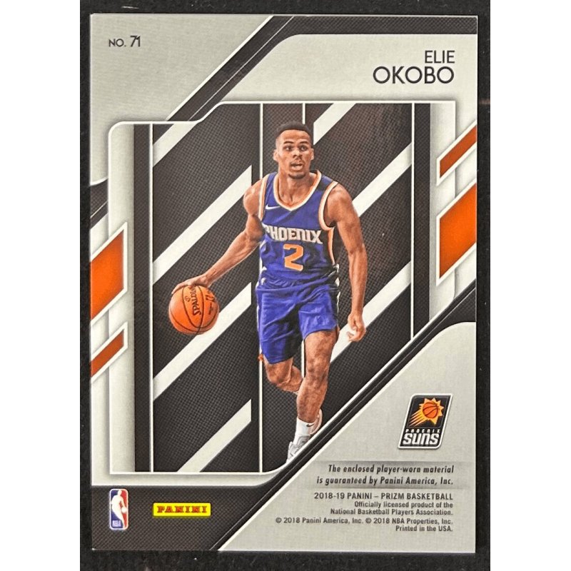 Elie Okobo 2018-19 Panini Prizm Sensational Swatches